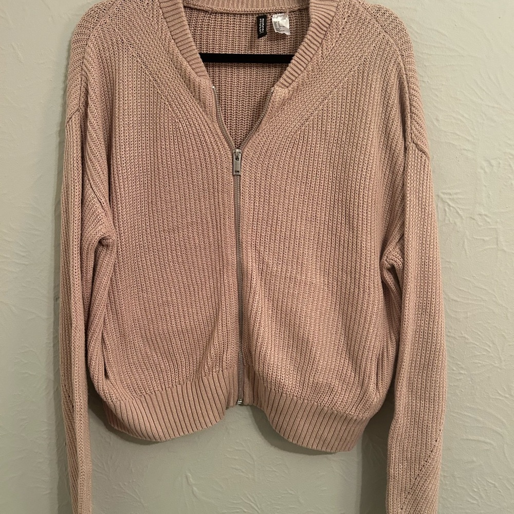 Divided Light Pink Cardigan Sweater